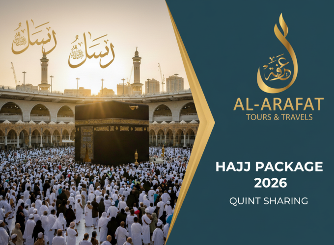 Book Your Umrah Only With Al Arafat Tours and Travels Mumbai